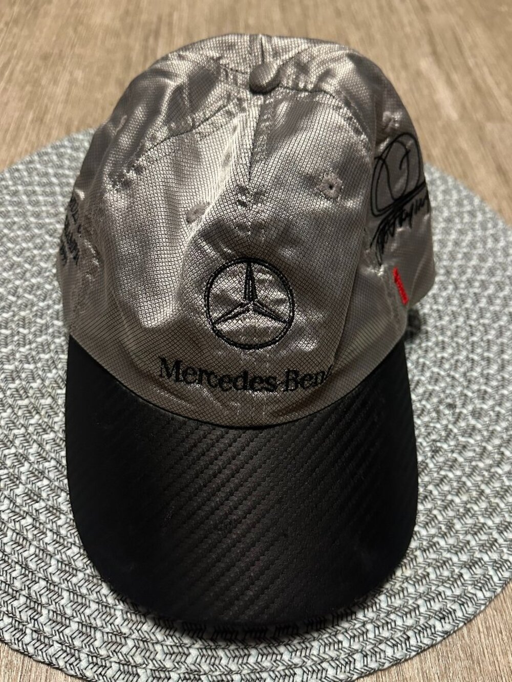 Mika Hakkinen 1998-1999 Formula One 1 World Champion McLaren Mercedes F1 Cap VTG